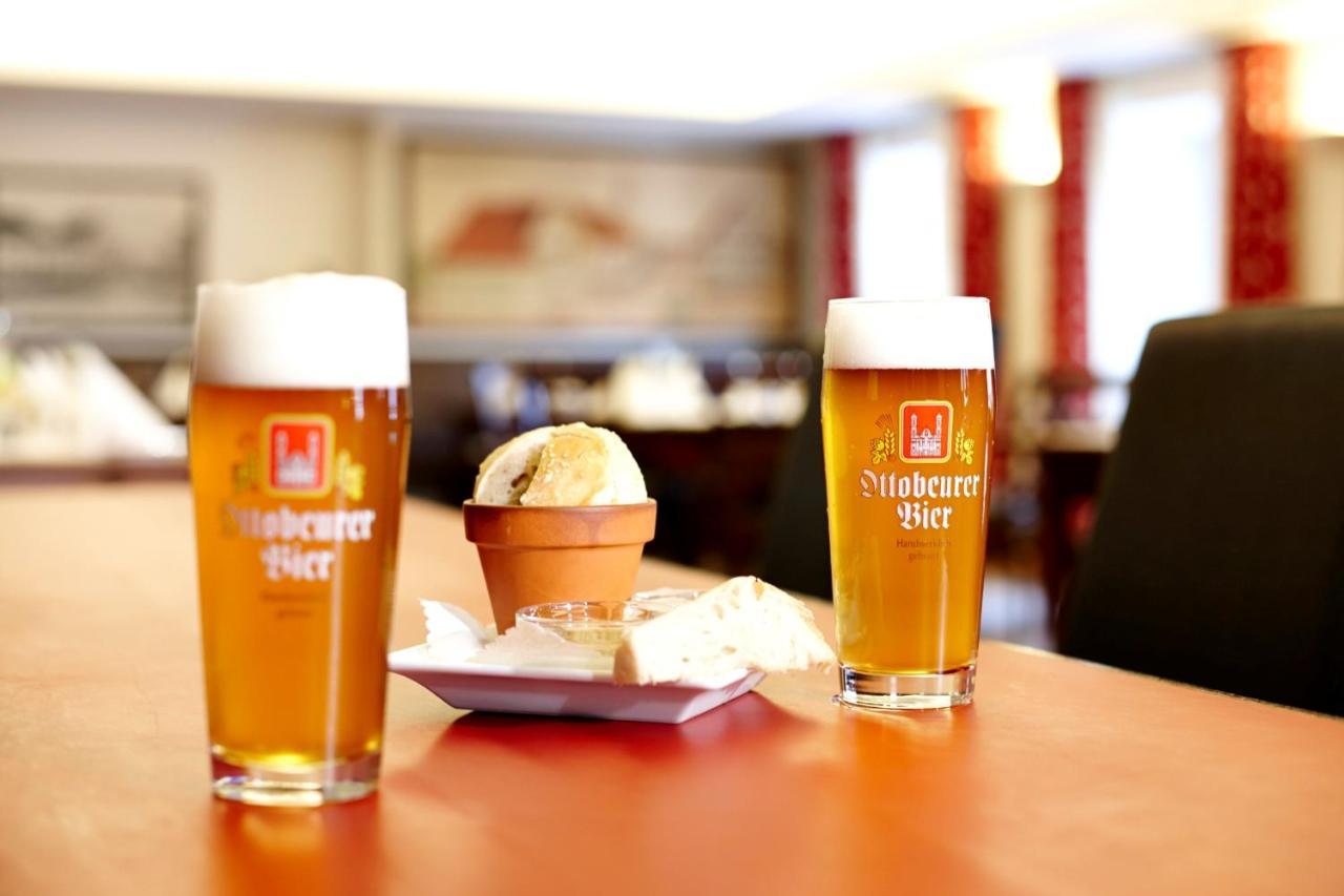 Akzent Brauerei Hotel Hirsch ออทโทบอยเริน ภายนอก รูปภาพ