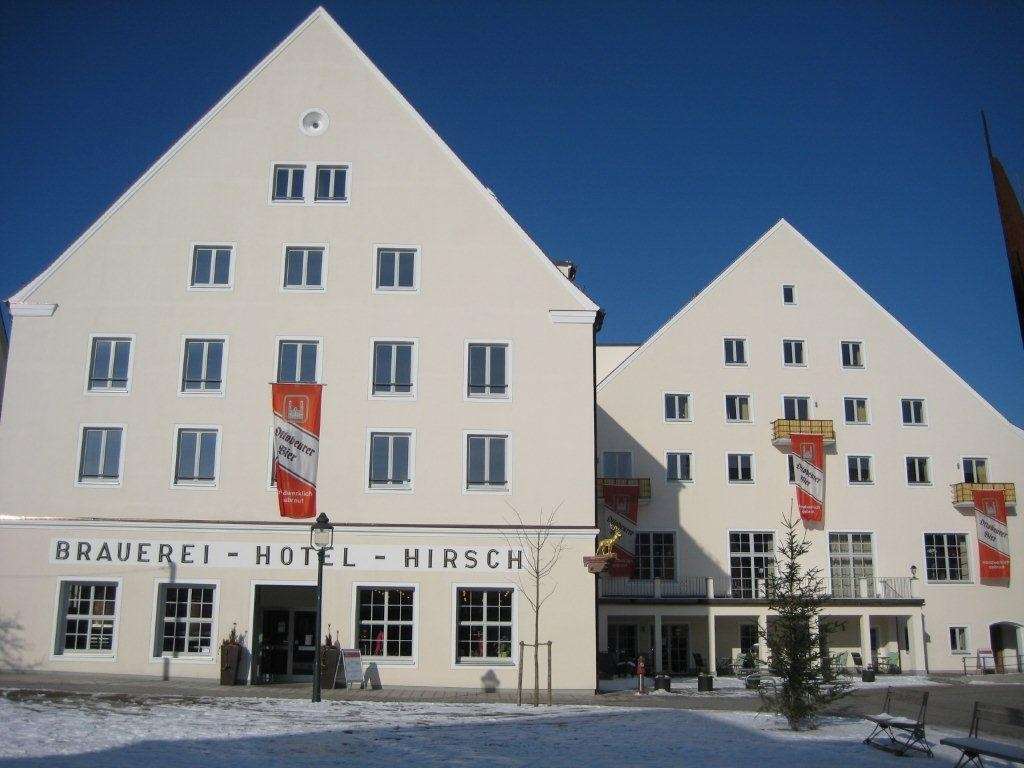 Akzent Brauerei Hotel Hirsch ออทโทบอยเริน ภายนอก รูปภาพ