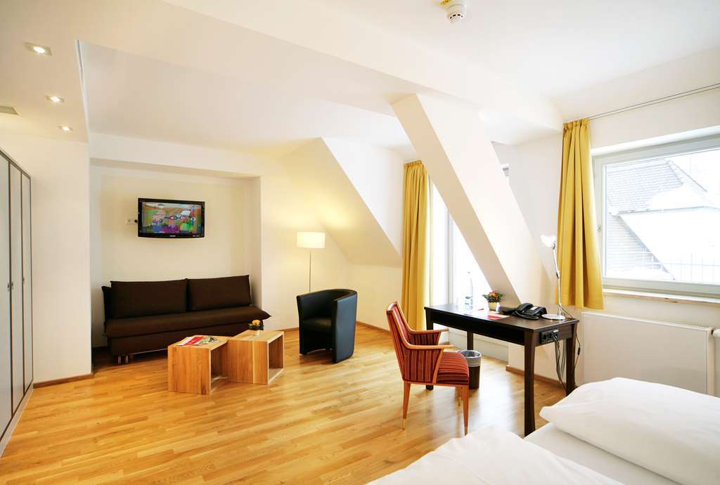 Akzent Brauerei Hotel Hirsch ออทโทบอยเริน ห้อง รูปภาพ
