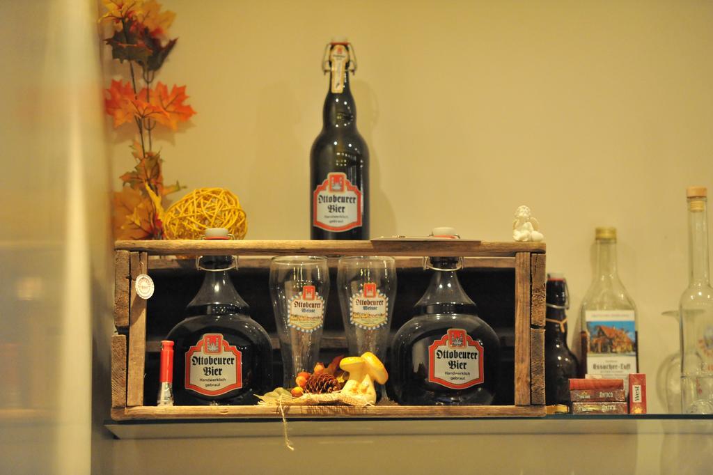 Akzent Brauerei Hotel Hirsch ออทโทบอยเริน ภายนอก รูปภาพ