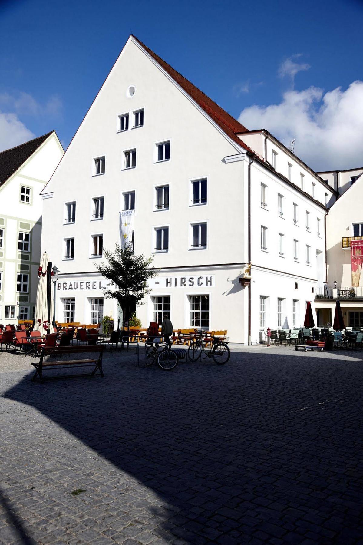 Akzent Brauerei Hotel Hirsch ออทโทบอยเริน ภายนอก รูปภาพ
