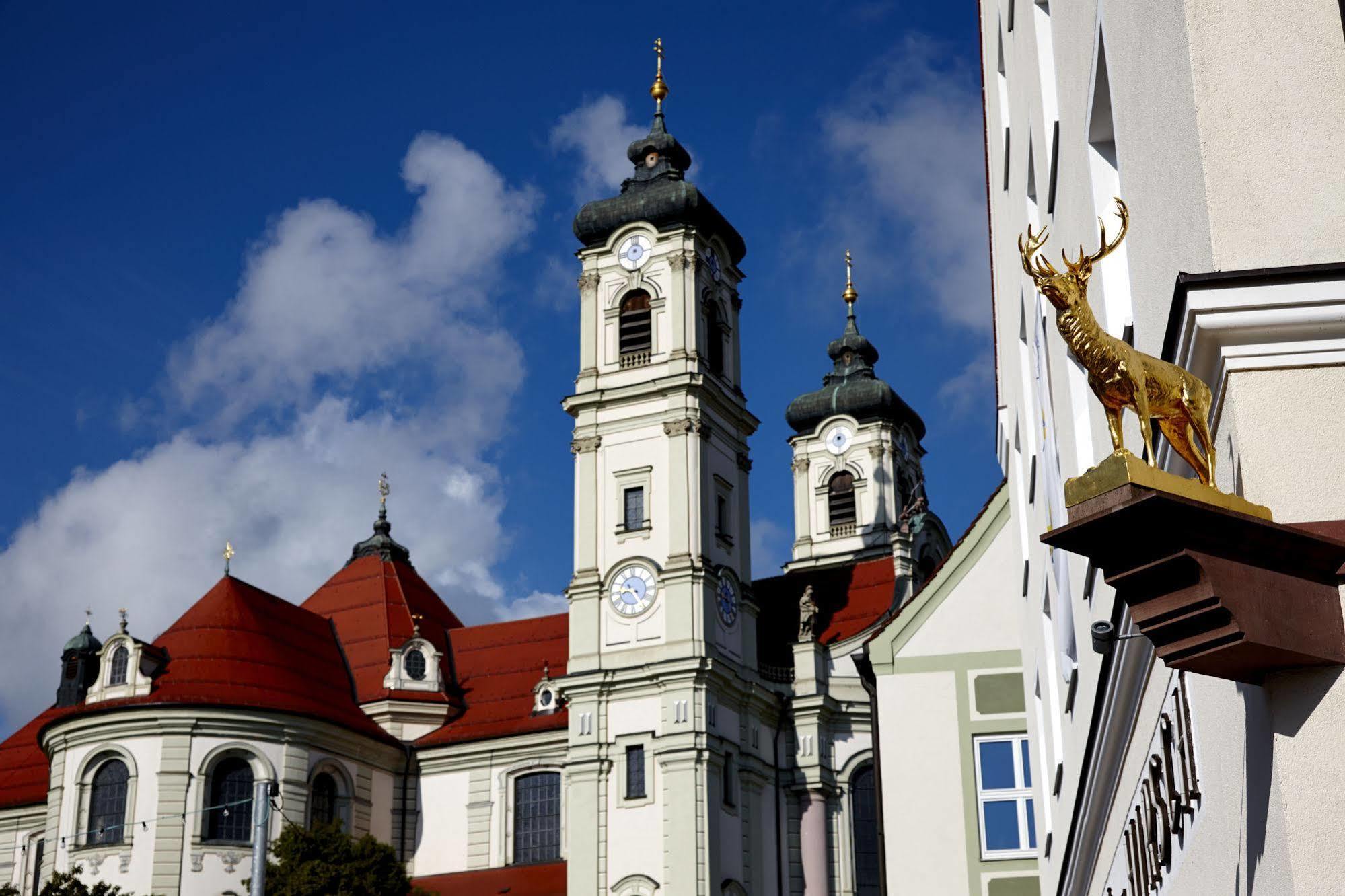 Akzent Brauerei Hotel Hirsch ออทโทบอยเริน ภายนอก รูปภาพ